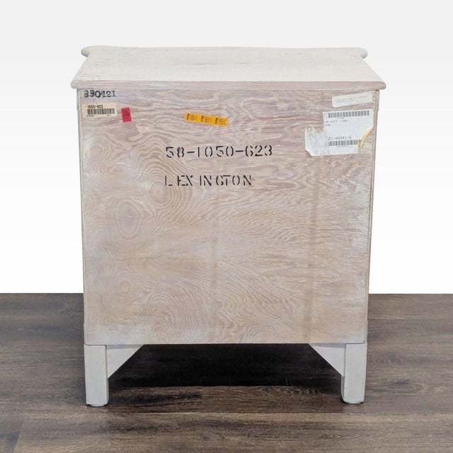 Vintage Lexington Furniture Three Drawer Bachelor Chest/Nightstand For Sale In San Francisco - Image 6 of 9
