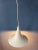 Beige Mid-Century White Space Age Witch Hat Pendant Lamp For Sale - Image 8 of 11