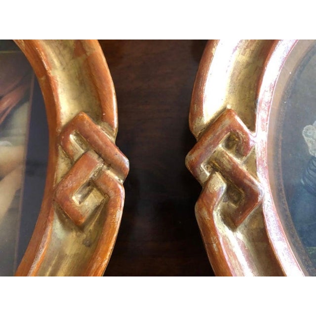 Italian Photo Frames in Carved and Gilded Wood, Set of 4 For Sale - Image 13 of 14