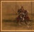 C. 1950-1960s Shōwa Era Japanese Byobu Screen "Samurai", depicting landscape with two warriors on horses. Signed by...
