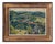 Belgian School, Village View, 1949, Oil Painting on Board For Sale