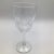 French Hexagon Stemmed Crystal Water Goblets-Set of 8 For Sale - Image 4 of 13