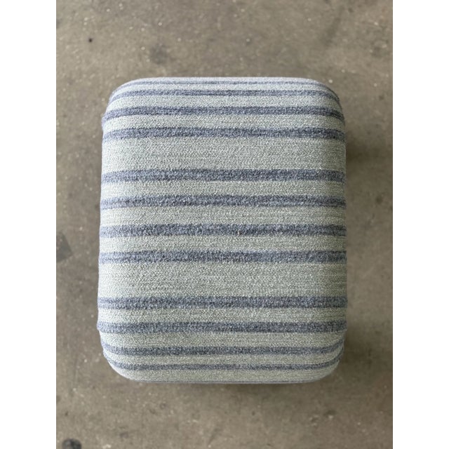 Handcrafted Striped Waterfall Stool For Sale - Image 11 of 12