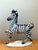 Mid 20th Century Vintage Italian Ceramic Zebra Sculpture For Sale - Image 5 of 12