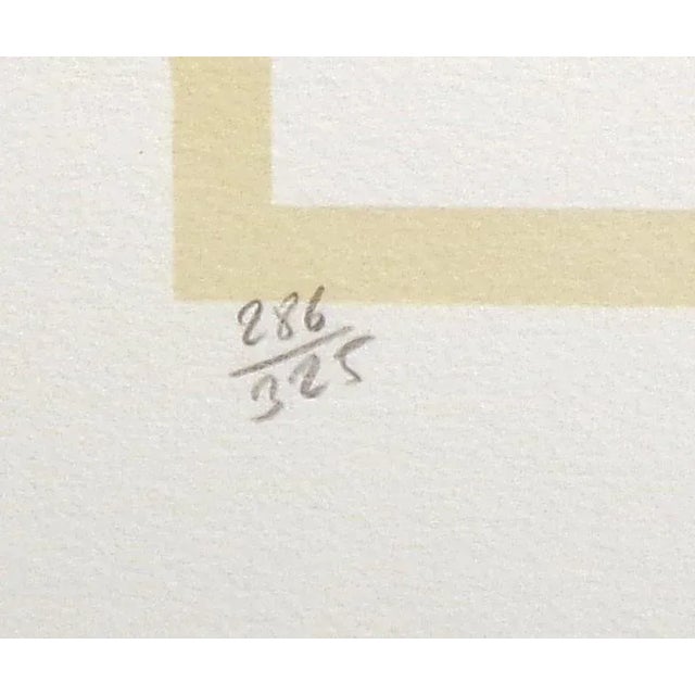 1970s Philippe Noyer "L'Autruche Et Femme" Hand Signed Lithograph For Sale - Image 4 of 6