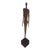 1970s Alberto Giacometti Style Brutalist Metal Statue For Sale