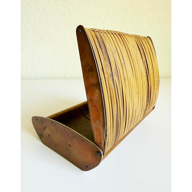Carl Aubock Cane Cigarette Box, Model #3656, 1950s, Austria For Sale - Image 12 of 15