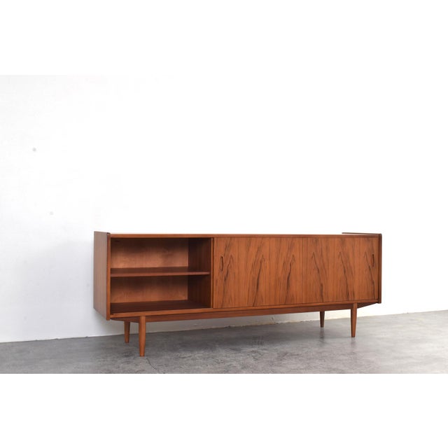 Mid-Century Teak Trio Sideboard by Nils Jonsson for Hugo Troeds, Sweden, 1960s For Sale - Image 10 of 18