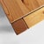 Wood Italian Modern Leather and Wooden Coffee Table attributed to Silvano Passi, 1970s For Sale - Image 7 of 14