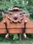 Victorian Late 19th-Century Victorian Carved Wood Hall Tree & Umbrella Stand, Circa 1890 For Sale - Image 3 of 10
