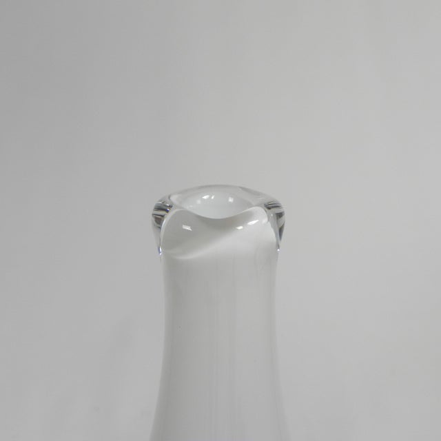Hand-Blown Thick-Walled Serica Bottle Vase by Floris Meydam for Leerdam, 1960s For Sale - Image 10 of 12