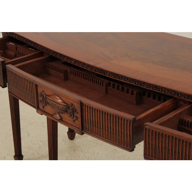 Adams Late 19th Century Mahogany Sideboard Server Console For Sale - Image 4 of 18