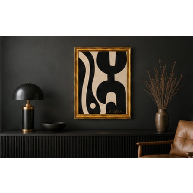 2020s Midnight Forms Modern Painting, Farmed by Bryan Boomershine For Sale - Image 5 of 8
