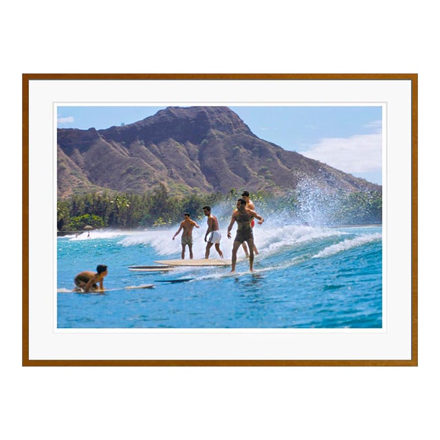 Toni Frissell 'Hawaiian Scenes' Archival Pigment Print Framed in Brown For Sale