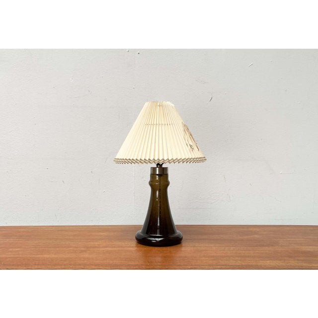 Mid-Century Modern Danish Model Park Clear Glass Table Lamp by Hsin-Lung Lin for Holmegaard, 1960s For Sale - Image 11 of 18
