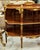 2020s Luxury French Open Console Table With Hand-Gilded Gold Leaf Details & Solid Wood Shelving For Sale - Image 5 of 5