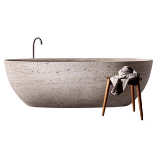 Large Stone Bathtub by Studio Loho For Sale