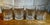 Here is an outstanding set of four Waterford Cut Crystal Double Old Fashion Glasses in the hard-to-find (and discontinued)...