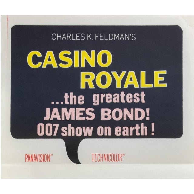 Casino Royale Film Poster, Australia, 1967 For Sale - Image 4 of 5