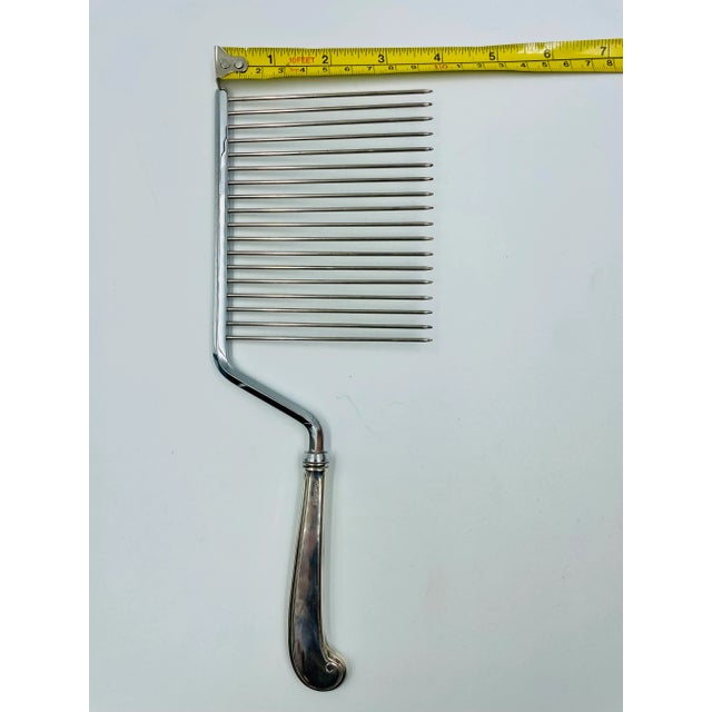 Silver Vintage Webster Sterling Silver Handled Cake Breaker For Sale - Image 8 of 12