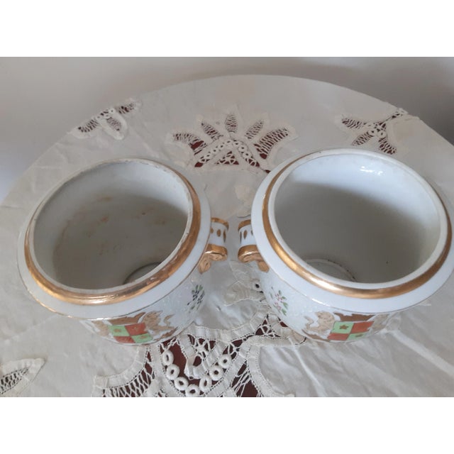 Late 19th Century 19th Century Dual Sided Cache Pots, 2 of a Kind-2 Available For Sale - Image 5 of 12