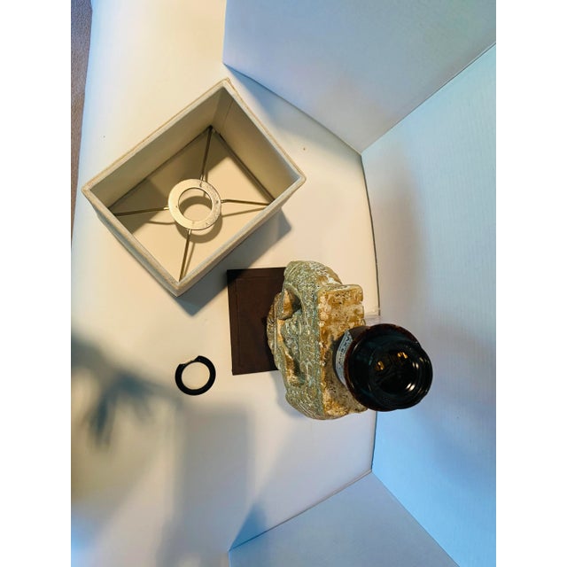 Linen Dorene Accent Table Lamp by Aidan Gray For Sale - Image 8 of 13