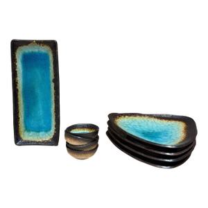 Kotobushi Sushi Set Plates, Platter, Bowls