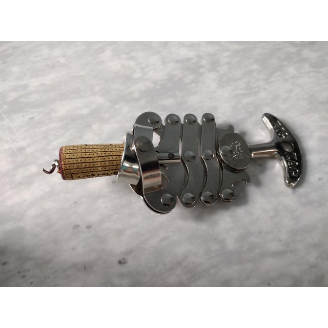 Metal Late 20th Century Zig Zag French Corkscrew Designed by Jules Bart in 1919 For Sale - Image 7 of 12