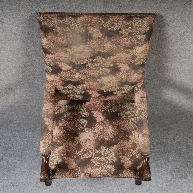 Antique Baroque Chair with Carving, 1880 For Sale - Image 10 of 18