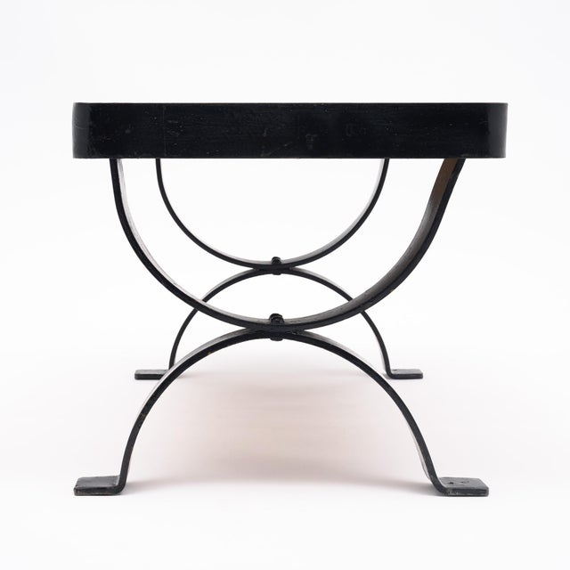 French Vallauris Tiled Coffee Table For Sale - Image 9 of 9