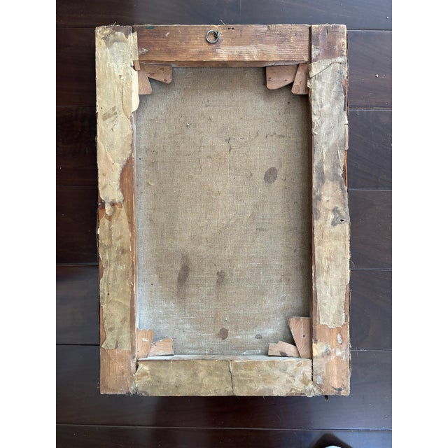 Original Antique English Maritime Oil Painting Circa Early 1900’s For Sale - Image 10 of 11