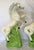 Mid Century Vintage Cast Ceramic Rearing White Mustangs With Glass Eyes- A Pair For Sale - Image 4 of 18
