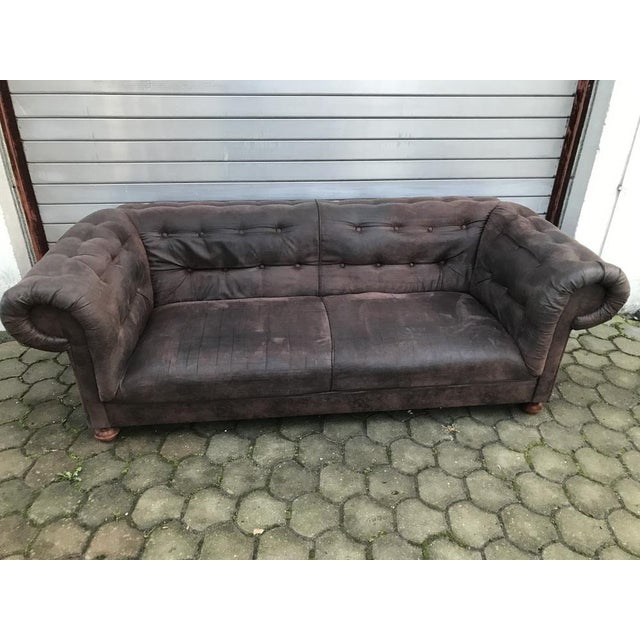 Set of Chesterfield Sofas, 1990s For Sale - Image 3 of 18