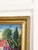 Wood Vintage 1960s Gilt-Framed Needlepoint Landscape Artwork - a Pair For Sale - Image 7 of 11