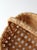 Brown Vintage Splint Weave Basket For Sale - Image 8 of 13