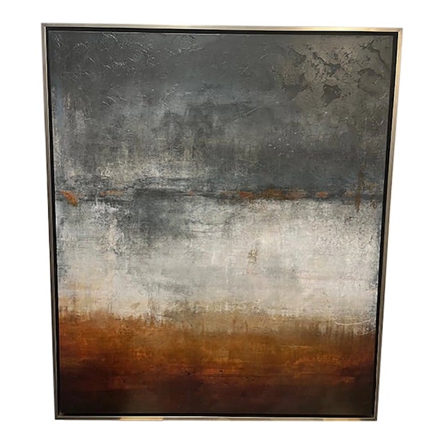 Circa 2016, "Rustic View", Abstract , by Mari Urasawa, Giclée on Canvas. For Sale