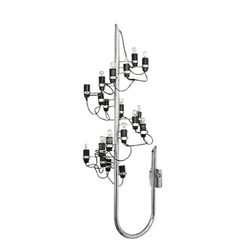 Italian 226 Wall Lamp by Gino Sarfatti for Flos, 1970 For Sale