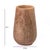 Boho Chic Onyx Marble Silo Vase For Sale - Image 3 of 4