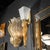 Mid-Century Hand-Blown Murano Frosted Glass Sconces With Spiral Amber Drop For Sale - Image 18 of 18