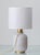 White Vintage Murano Glass Opaline Spiral Table Lamps, Italy, 1960s, Set of 2 For Sale - Image 8 of 18