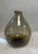 Mid-Century Modern 1950s Kjell Blomberg “Blomkulla“ for Gullaskruf, Sweden Amber Colored Glass Carafe 11” For Sale - Image 3 of 6