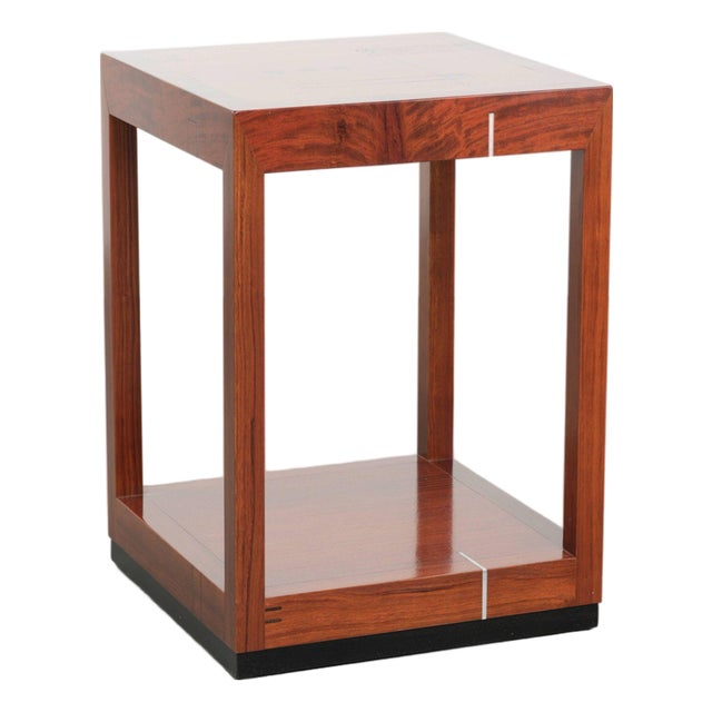 Tall Art Deco Decoforma Series Square Side Table from Schuitema For Sale