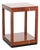 Tall Art Deco Decoforma Series Square Side Table from Schuitema For Sale