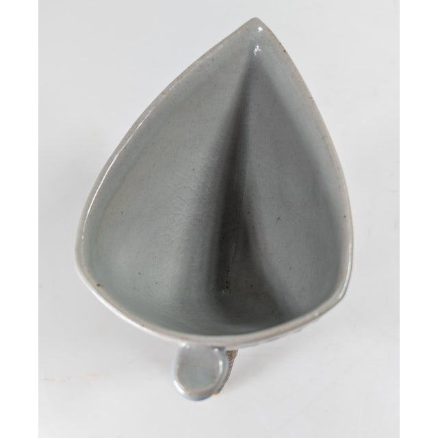 Mid-Century Modern Drip Glazed Art Pottery Pitcher or Ewer For Sale In New York - Image 6 of 9