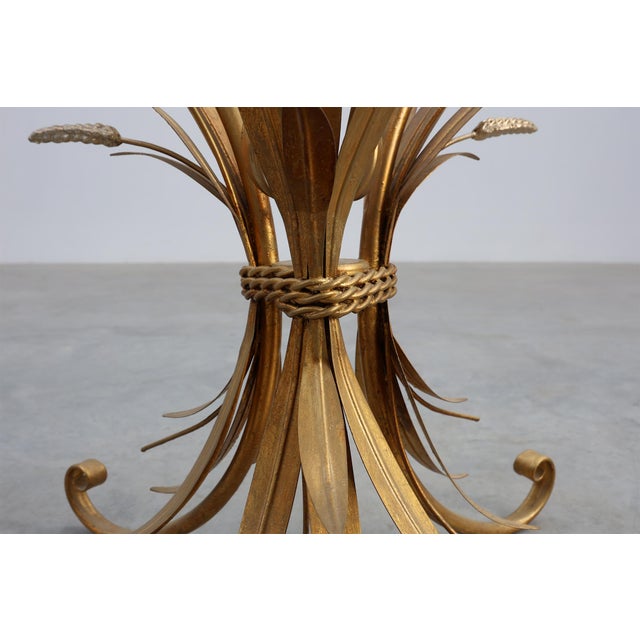 Baroque Sheaf of Wheat Coffee Table in the style of Coco Chanel, France, 1960 For Sale - Image 3 of 12
