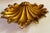 Gold Mid 20th Century Gold-Leaf Florentine Shell Catchall For Sale - Image 8 of 11