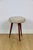 Textile Vintage Beige Boucle Stool from Homa, 1970s For Sale - Image 7 of 7