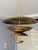 Handmade Solid Brass Tiered Chandelier: Modern Sculptural Pendant Light Fixture For Sale - Image 10 of 15