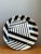 Vintage Geometric Lacquer Decorative Tray For Sale In West Palm - Image 6 of 12