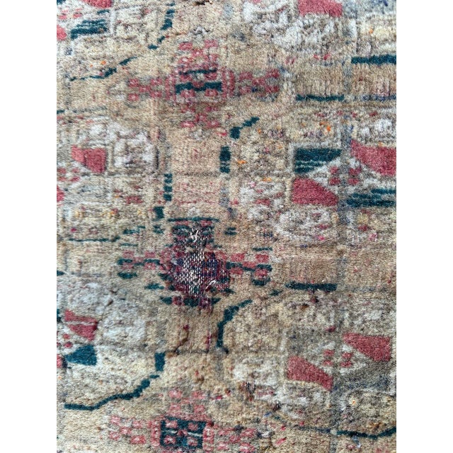 Rustic Antique Bokhara Rug, 1920s For Sale - Image 3 of 18